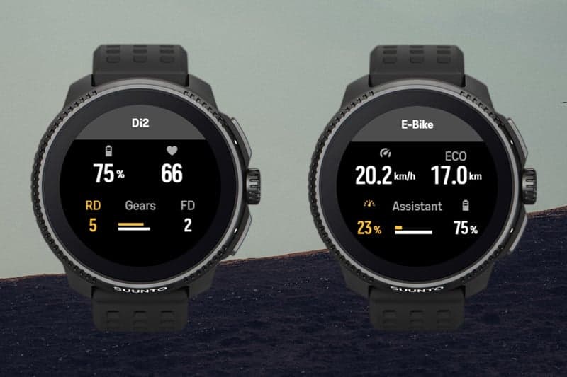Suunto为其 GPS 手表增添了对SHIMANO Di2 和电助力自行车系统的兼容性