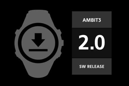 Suunto Ambit3 Run软件更新,2015年12月8日