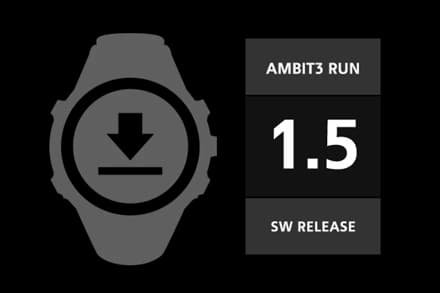 Suunto Ambit3 Run软件更新,2015年3月24日