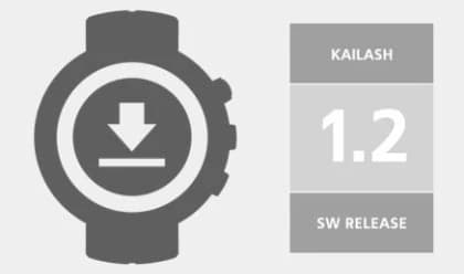 Suunto Kailash软件更新,2015年11月