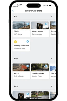 SuuntoPlus™ 商店