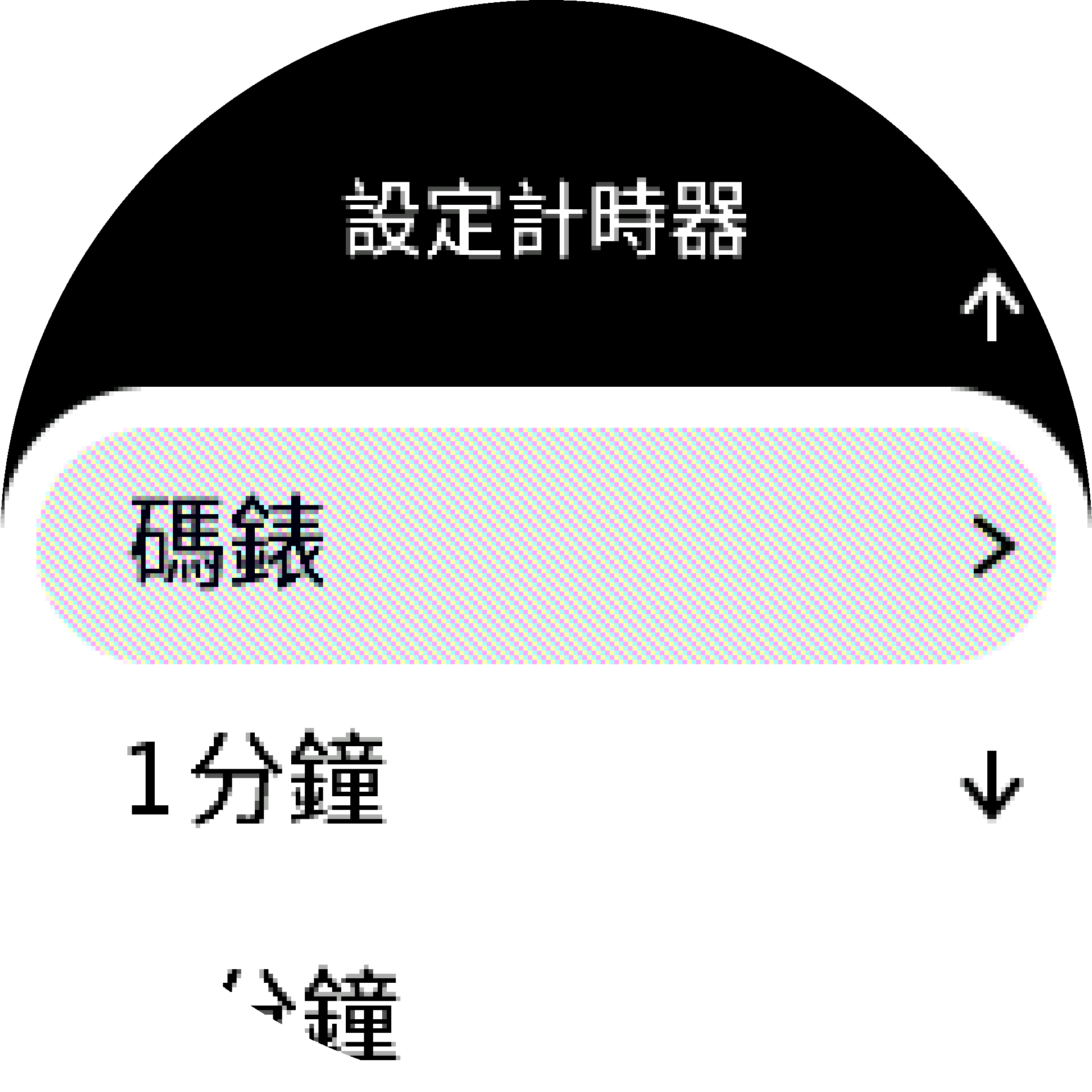 TimerWidget 選項