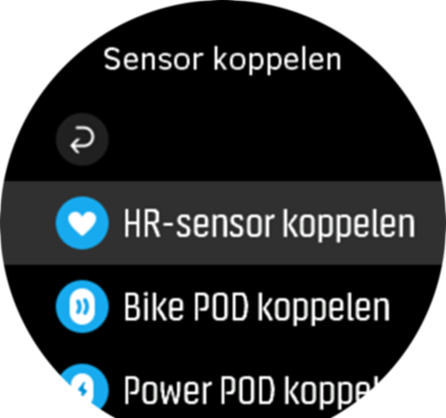 Sensor list