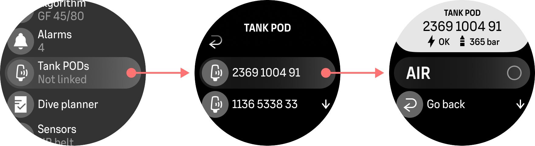 tank pod duikopties