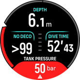 flesdruk 50 bar