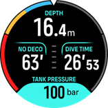 flesdruk alarm 100 bar