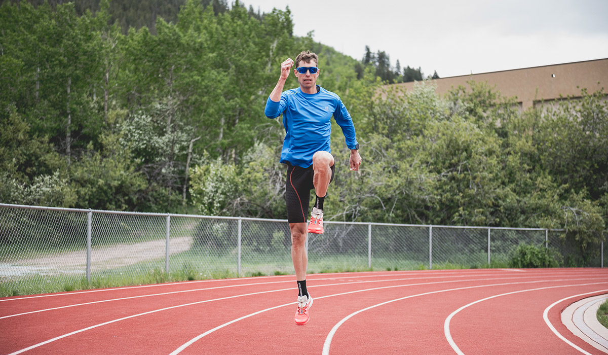 Running form drills: Power skips