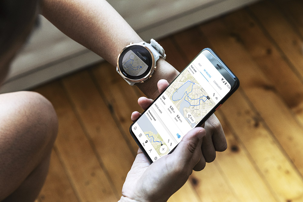 Create routes for your Suunto 7 on Suunto app.