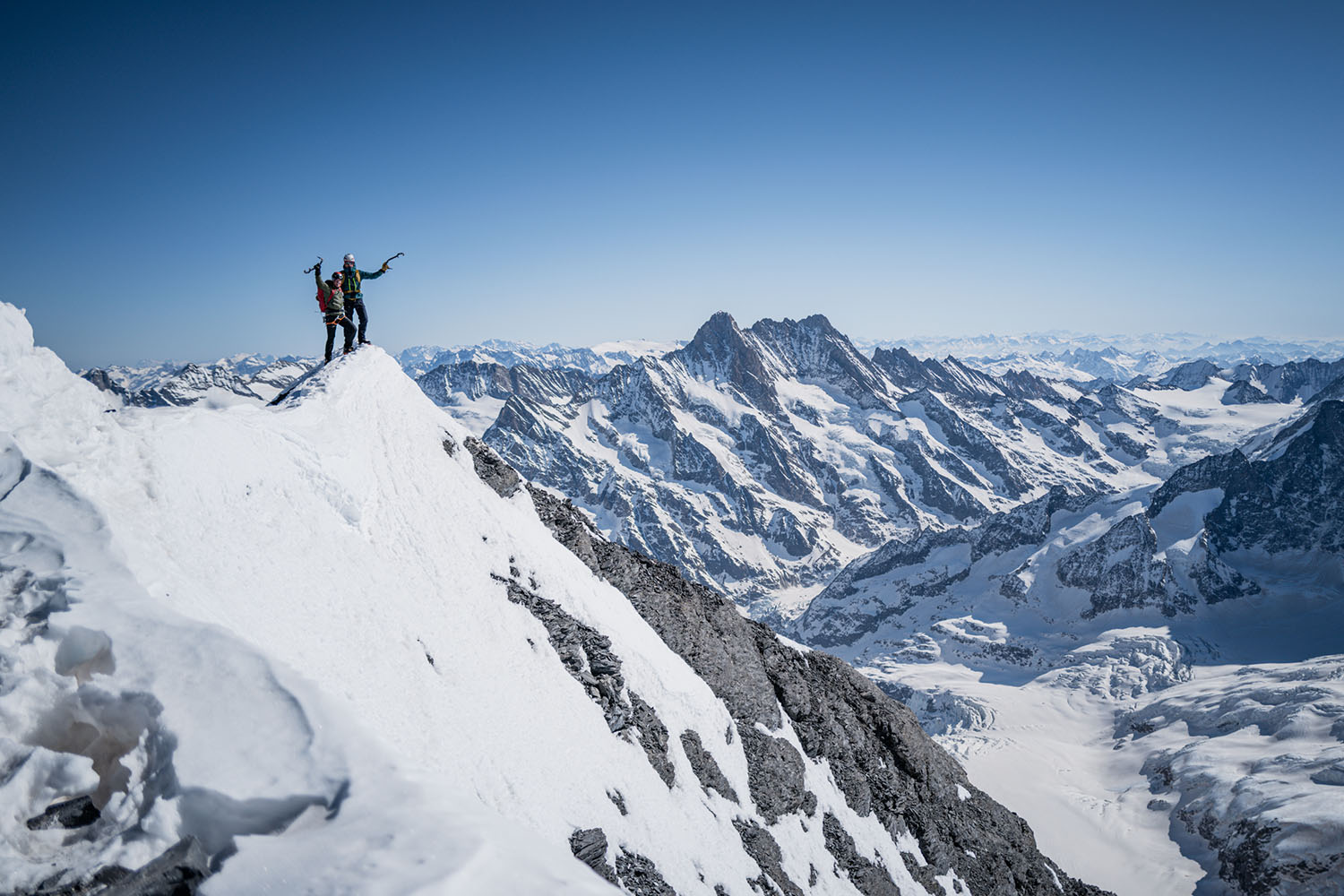 Summit of the Eiger!