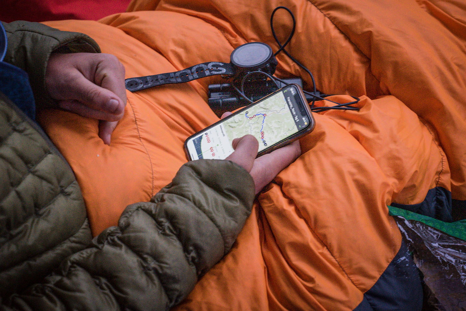 Studying the route and the weather are part of any adventure.